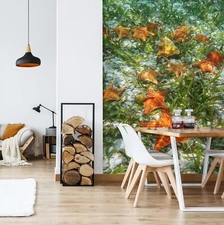 3D Seaweed Starfish G6844 Wallpaper Wall Murals Removable Self-adhesive Honey