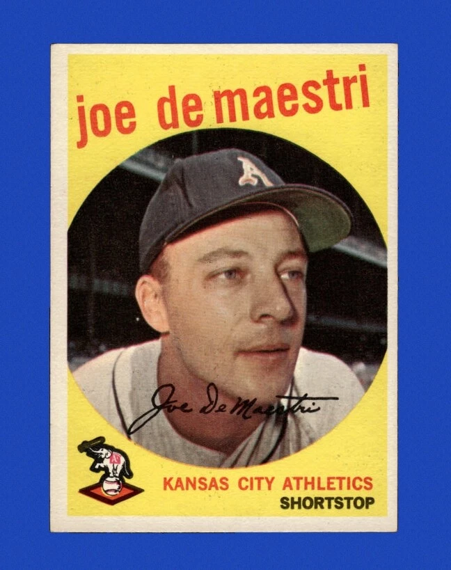 1959 Topps Set-Break # 64 Joe Demaestri EX-EXMINT *GMCARDS*