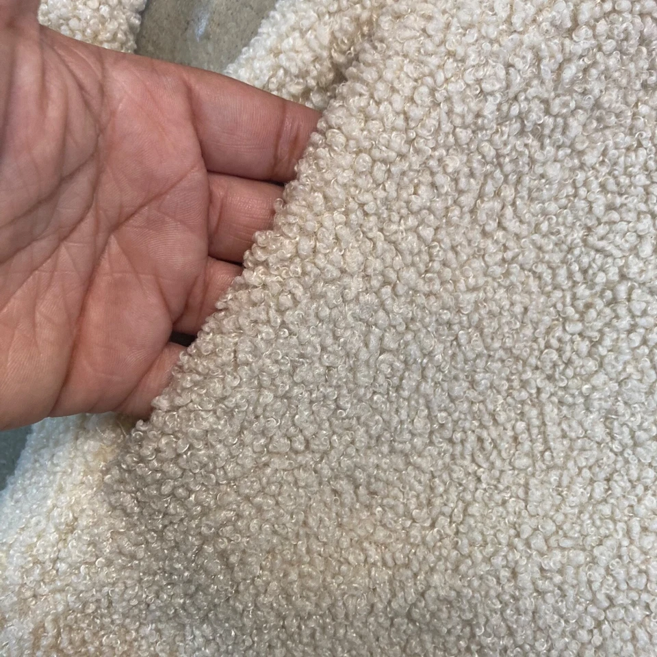 Chaqueta JOIE Mujer Pequeña P Forrada de Vellón Sherpa Peluche Botón a Presión Abrigo Tostado Foto 2 de 4