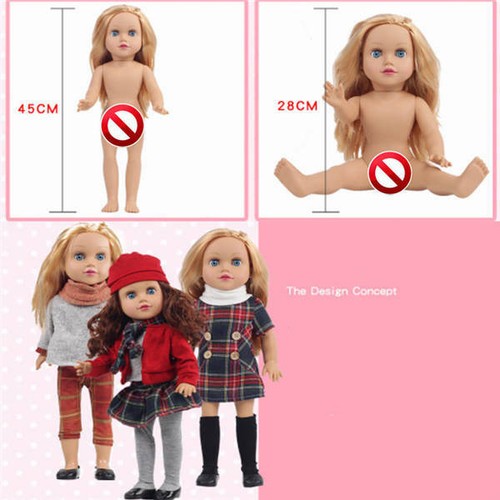 17inch Baby Girl Doll Toys with Clothes Handmade Reborn Doll Newborn Baby Toys - Picture 3 of 5