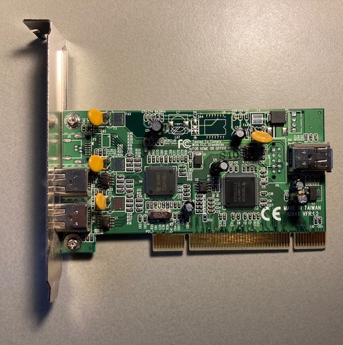HP 5185-6448 3-Ports Internal PCI IEEE 1394 Firewire Adapter Card - Picture 2 of 3