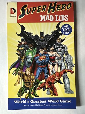 DC Comics Super Hero Mad Libs - Paperback By Price, Roger - GOOD