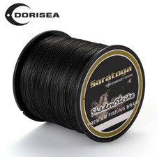8 Strand 100/300m/500m/1000m/2000m Dorisea Black PE Dynema Braided Fishing Line