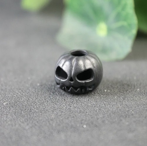Paracord Pumpkin Beads Lanyard Paracord EDC Rope Get Making Halloween Gifts - Picture 2 of 5