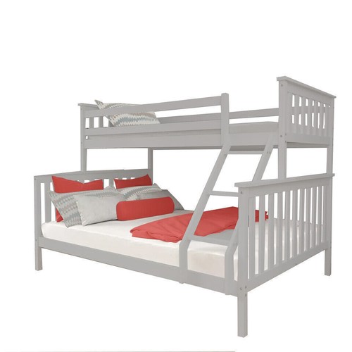 Wooden Bunk Bed Double Triple or Single Size Large Model Sleeper or With Desk - Picture 7 of 7
