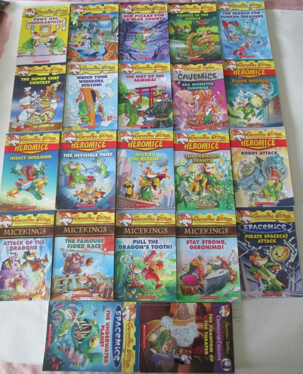 Geronimo Thea Stilton Cavemice Heromice etc your choice $3 ea +