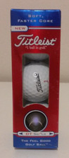 Titleist 1 Golf Ball In Golf DT So Lo Pack of 3