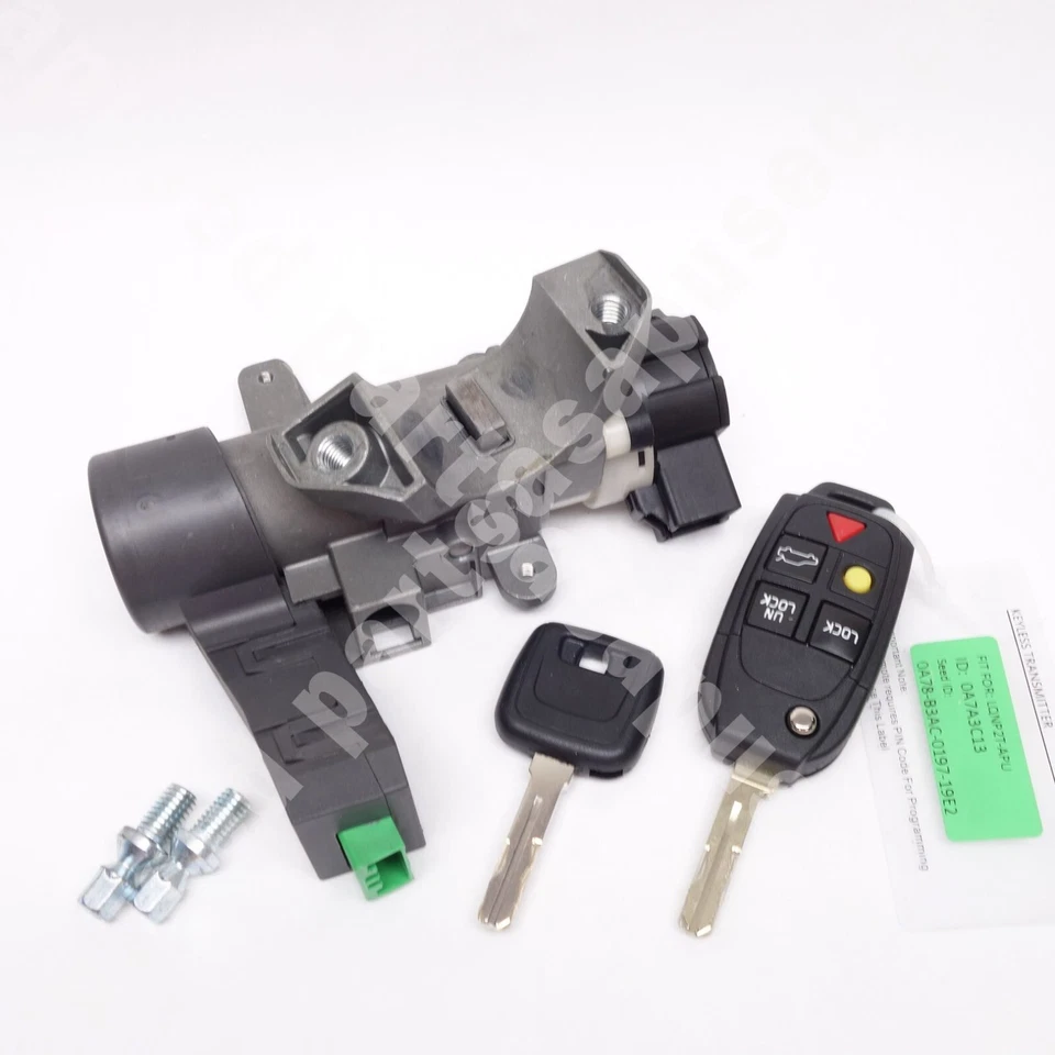 📮 INTERRUPTOR DE ENCENDIDO BLOQUEO CILINDRO INMOVILIZADOR 2 LLAVES ID48 VOLVO XC90 2003-2014 📮 Foto 3 de 4