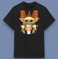 Baby Yoda Whataburger T-Shirt - Family Shirt For Holiday Gift All Size S-4XL