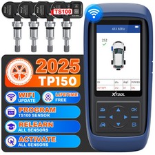 XTOOL TP150 TPMS Program TS100*4 Relearn Rese...