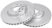 2X A.B.S. 17558 Bremsscheibe Vorne FüR Audi Seat Skoda VW