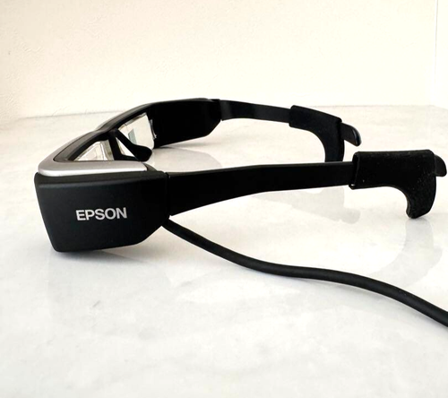 EPSON MOVERIO BT-200 Smart Glasses AR Display Wi-Fi Bluetooth New From JAPAN - Picture 8 of 9