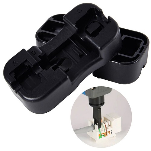 Universal RJ45 Cat6/Cat5E/Rj11/12 Keystone Jack Punch Down Stand Wiring TooKN - Photo 9/12
