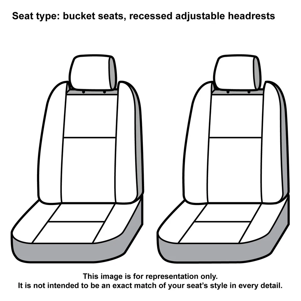 Covercraft Polycotton Seat Covers 1st Row for 2022-2023 Ford Bronco Foto 3 de 3