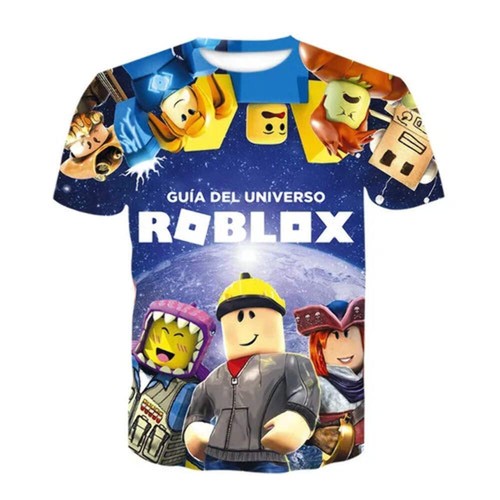 Roblox Kids T-shirt Boys Game Sports T-shirt Child Cartoon Short - Picture 31 of 79