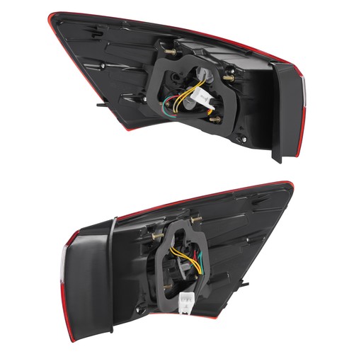 Halogen Tail Light, Tail Light for 2012-2017 Kia Rio, Passenger & Driver Outer - Picture 8 of 10