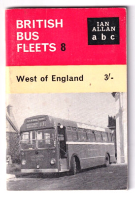 ABC BRITISH BUS FLEETS 8: WEST OF ENGLAND (2. Auflage 1964)