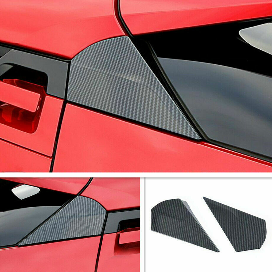 2016-2020 Toyota C-HR Carbon Fiber Rear Window Spoiler Trim