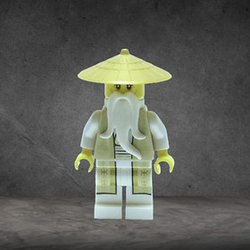 Lego Ninjago Sensei Wu Gold Tan Robe Minifigures njo168 Temple of Airjitzu 70751