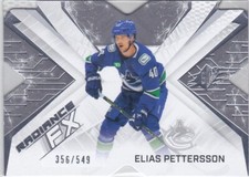 2022/23 SPX..ELIAS PETTERSSON..RADIANCE FX../549..CARD # RFX-57..CANUCKS