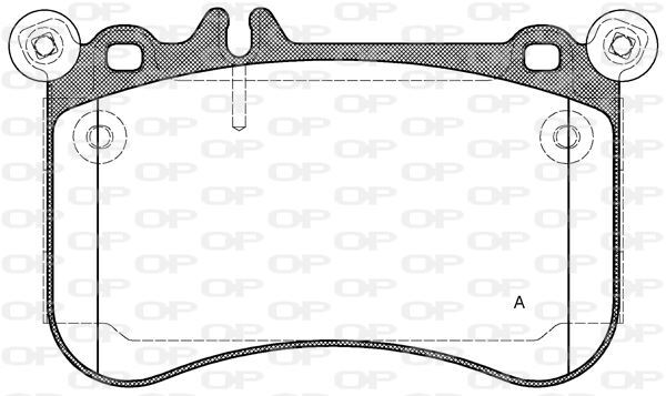 Plaquettes de frein Mercedes Classe S S 500 CGI 4-Matic et CLS 500 avant