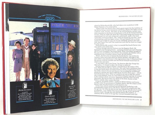 Doctor Who - The Time-Travellers' Guide by Peter Haining (1987, W.H. Allen) - Picture 6 of 12