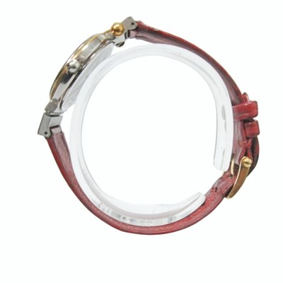 Van Cleef & Arpels La Collection 43606 QZ Leather Belt Ladies  