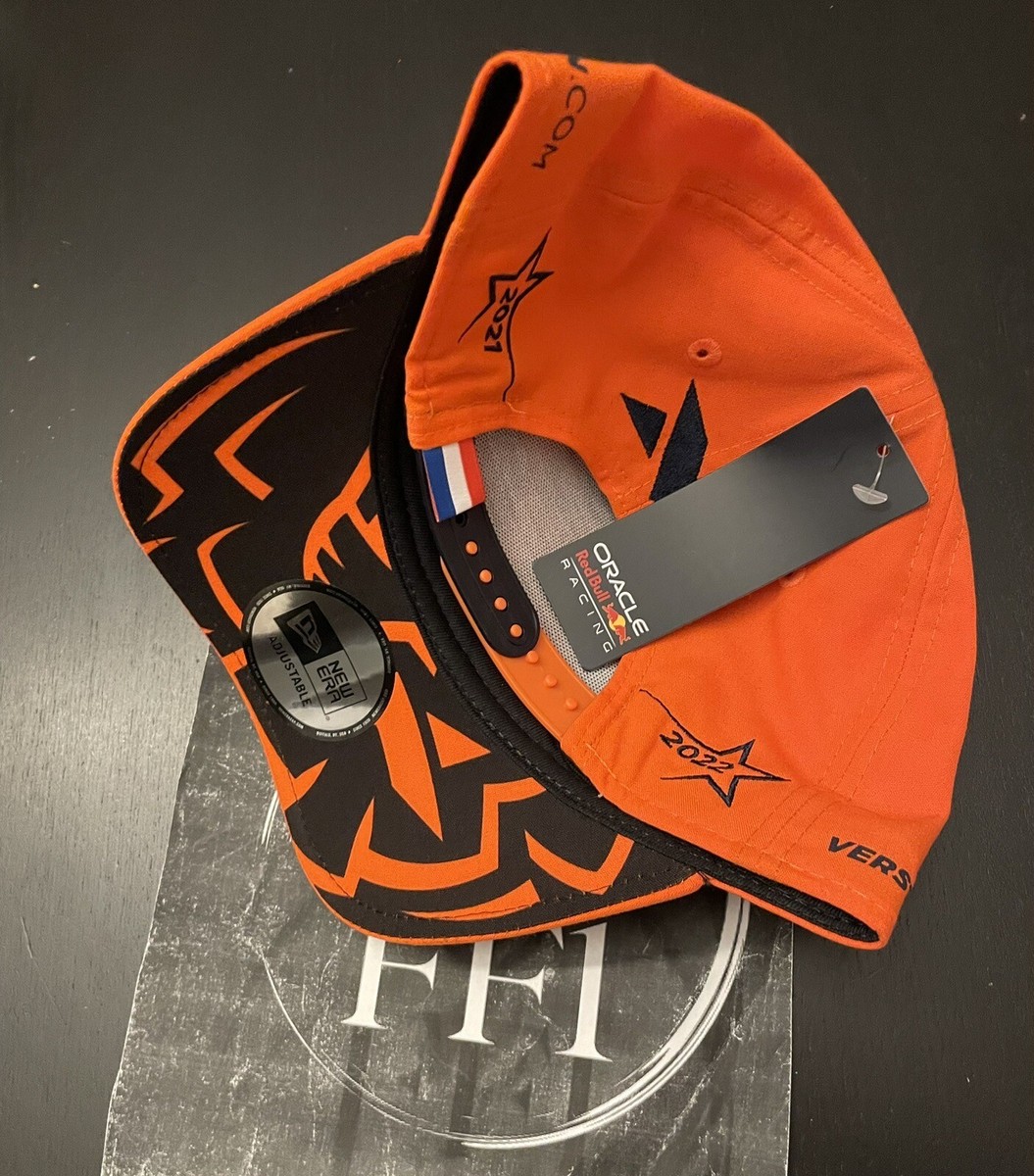 Authentic Rare Max Verstappen F1 Cap Orange Lion Design New