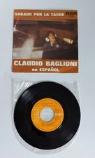 Claudio Baglioni - Sabado Por La Tarde - 1975 Spain Vinyl 7" 45 rpm Single - RCA