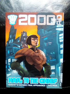 2000AD #2349 - BRITISH WEEKLY COMIC - HERSHEY FINAL APPEARANCE- MINT CONDITION