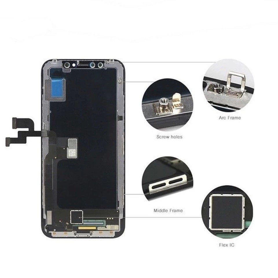 US For iPhone X XR XS Max 11 OLED LCD Display Touch Screen Digitizer ...