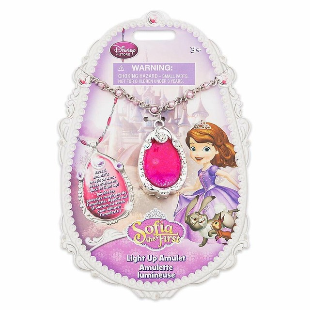 Sofia The First LightUp Princess Necklace Amulet will light up eBay