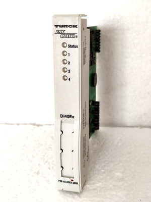 TURCK DI40EX excom I/O System Input Module, Digital, 4-Channel Ord #: 6884004
