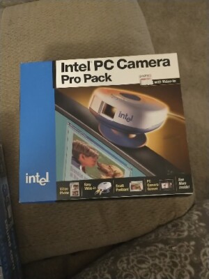 Intel PC Camera Pro Pack ICP3 USB Web Cam. New sealed unopened box