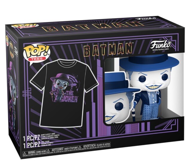 Funko バットマン ジョーカー Tシャツ&フィギュアセット FUNKO POP! & TEE THE JOKER (BATMAN 1989) PREORDER | eBay