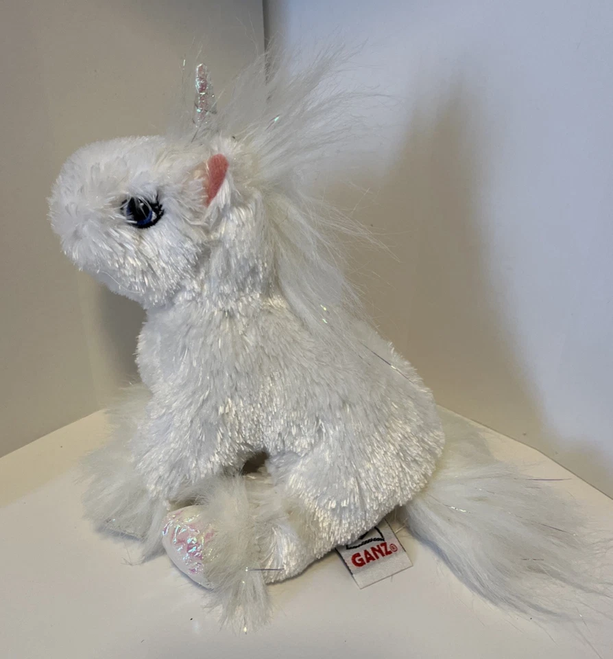 Ganz Webkinz Lil Kinz Unicorn Plush HS069 RETIRED No Code - Image 2 of 4