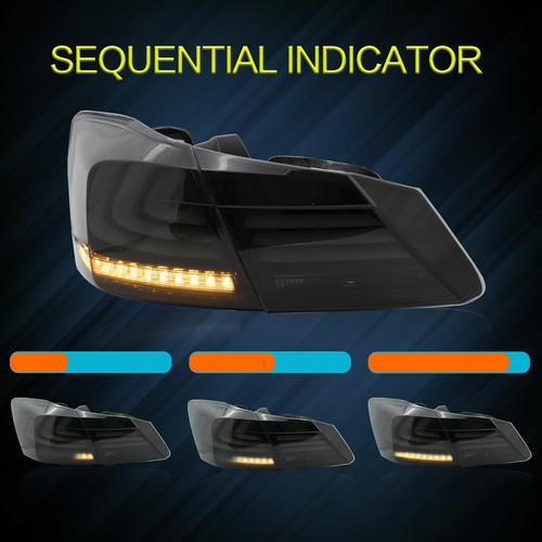 VLAND Smoked LED Tail Lights For 2013-2015 Honda Accord Sedan 4Dr Rear Lamp2PCS - Picture 4 of 9