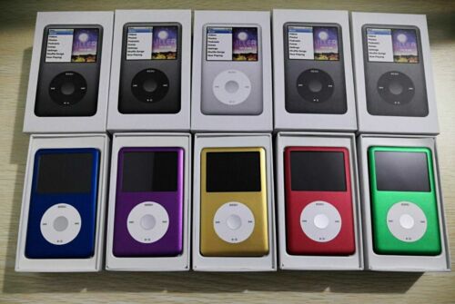 Latest Model Apple iPod Classic 7th Generation 80/120/160GB - 5 Colors - Picture 1 of 12