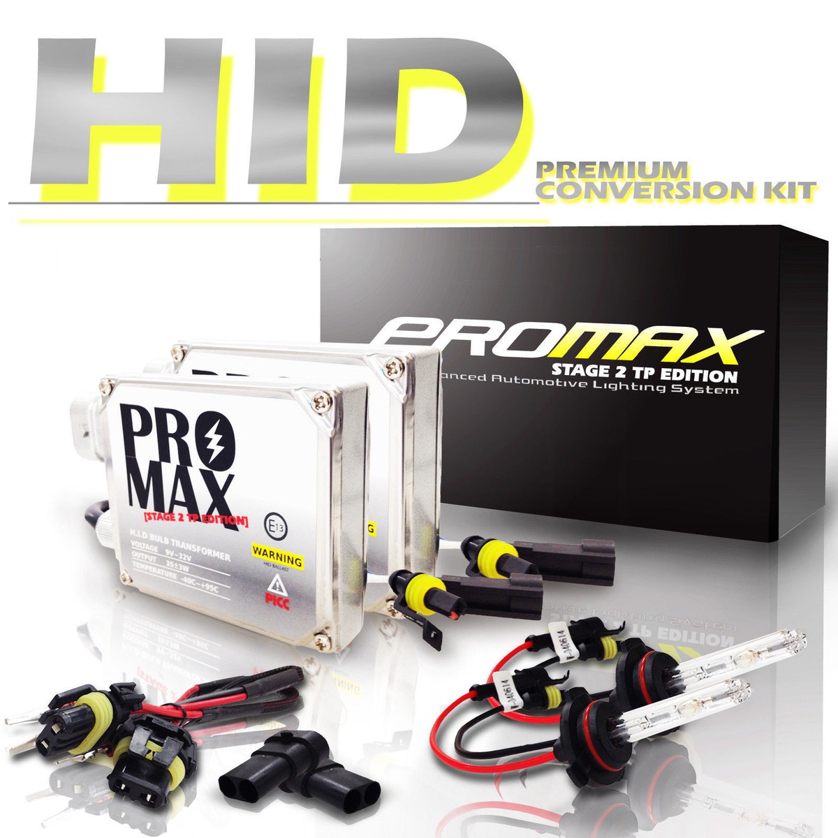 2006 - 2017 Dodge Charger Promax HID Xenon Headlight Fog Light Conversion  Kit