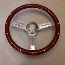  1 Vintage 71 Wood Grain Steering Wheel Rat Hot Rod