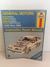 Haynes General Motors 1982-1994 Automotive #38015 (766) Repair Rebuild Manual