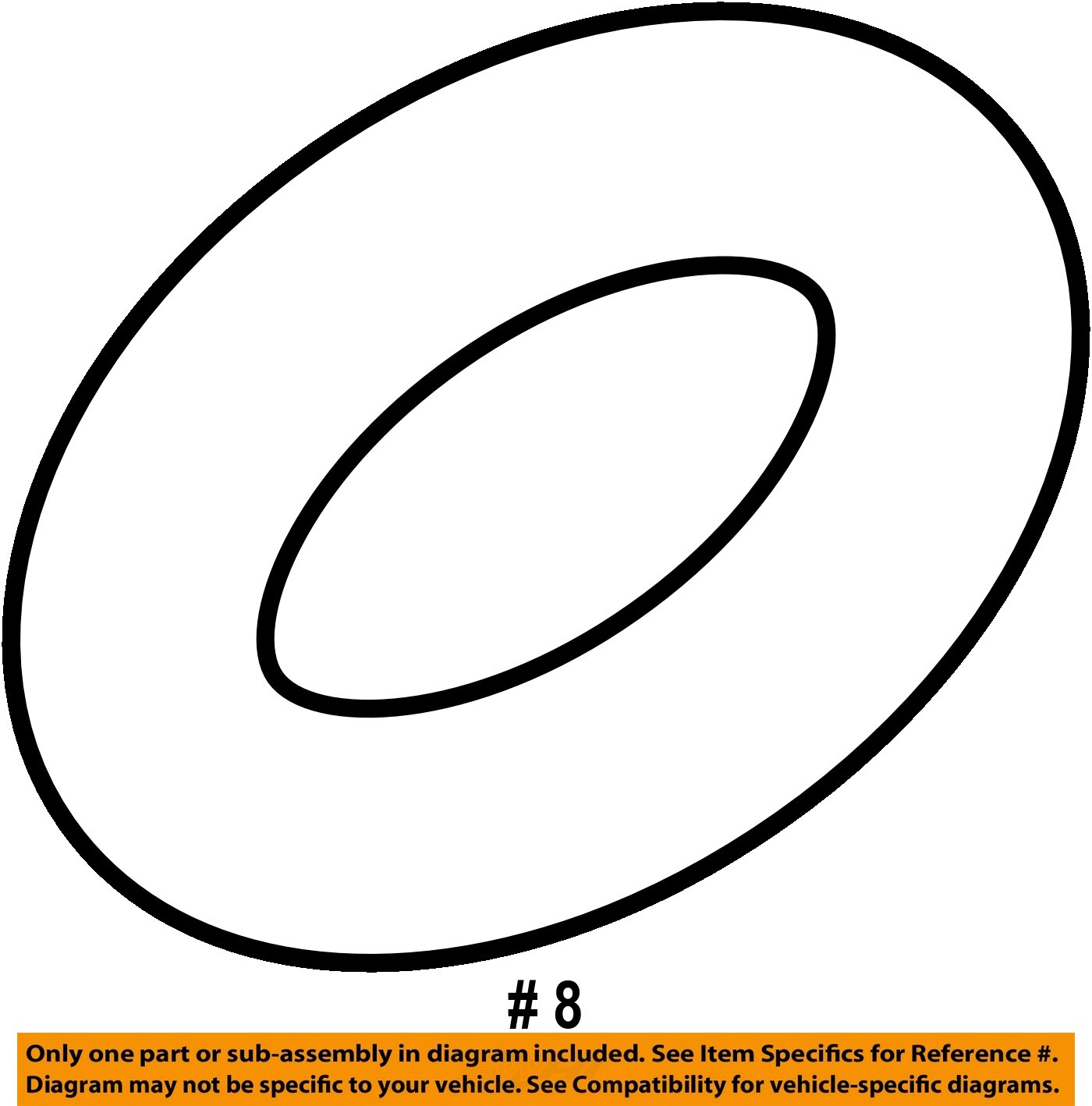 TOYOTA OEM Exhaust-Converter & Pipe Gasket 174510D020 | eBay