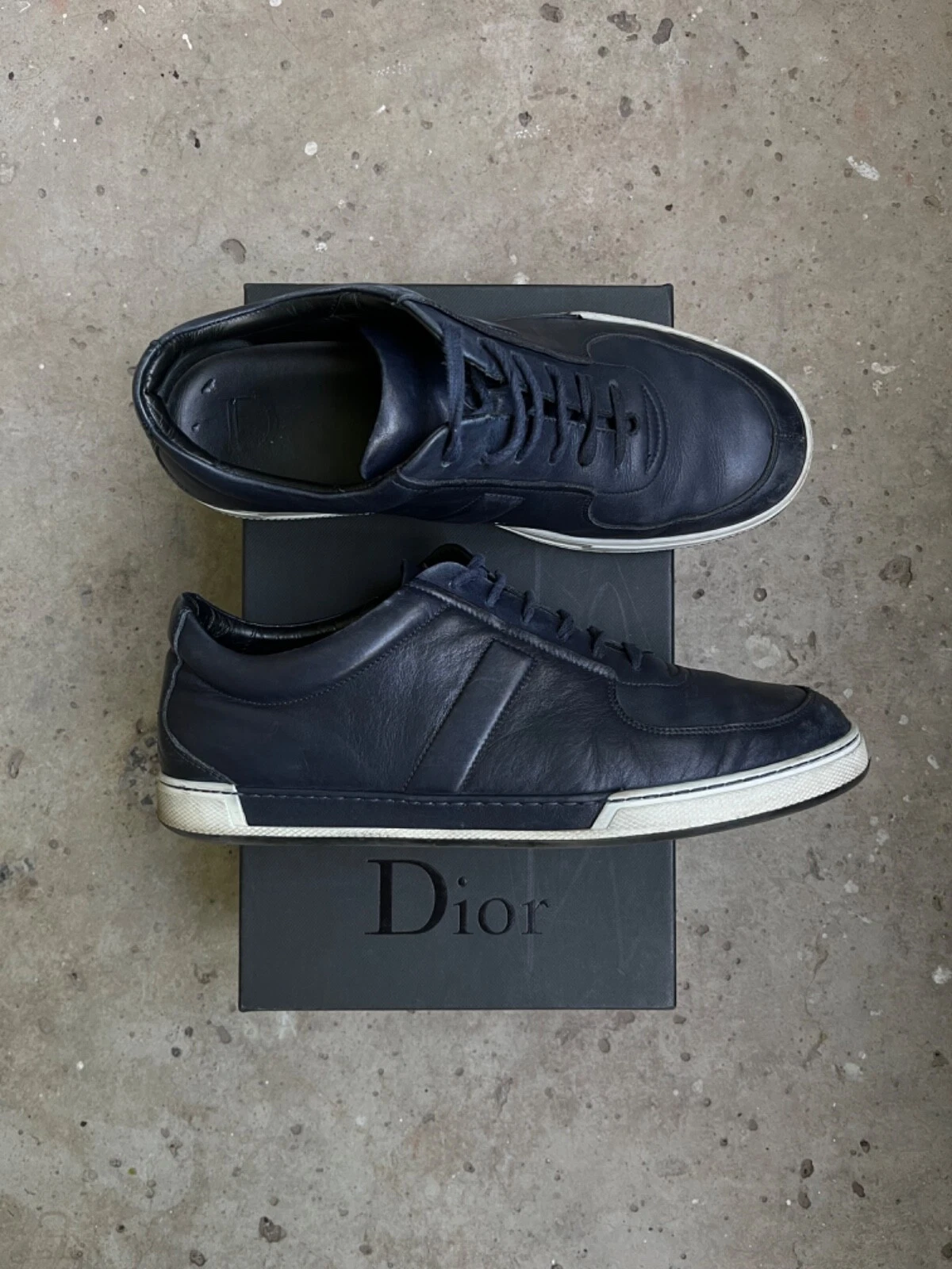 Baskets basses Dior Homme époque Kris Van Assche hommes 10,5