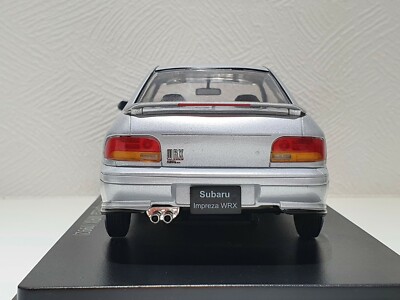 1/24 Hachette 1992 SUBARU IMPREZA WRC GC8 SILVER Japan Ltd