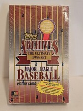 1994 Topps Archives The Ultimate 1954 Set Card Box - Factory Sealed - 24 Packs.