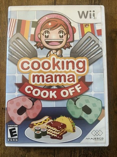 Cooking Mama: Cook Off Nintendo Wii 2007 Complete with Manual
