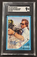 2018 Topps Archives SGC 9 David Mickey Evans Sandlot Autograph Auto BLUE 6/25