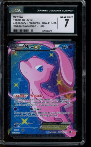 Mew-EX graded CGC 7 for sale on eBay