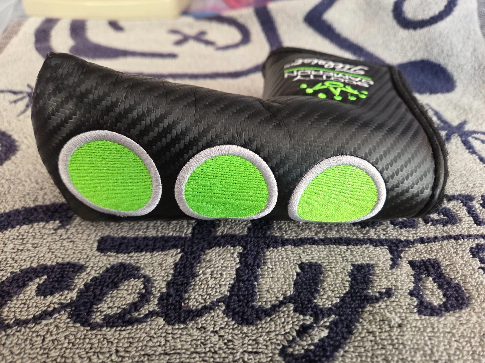 Rare Scotty Cameron 2008 Custom Shop Select Sublime Lime Putter Headcover⛳⛳⛳NOS