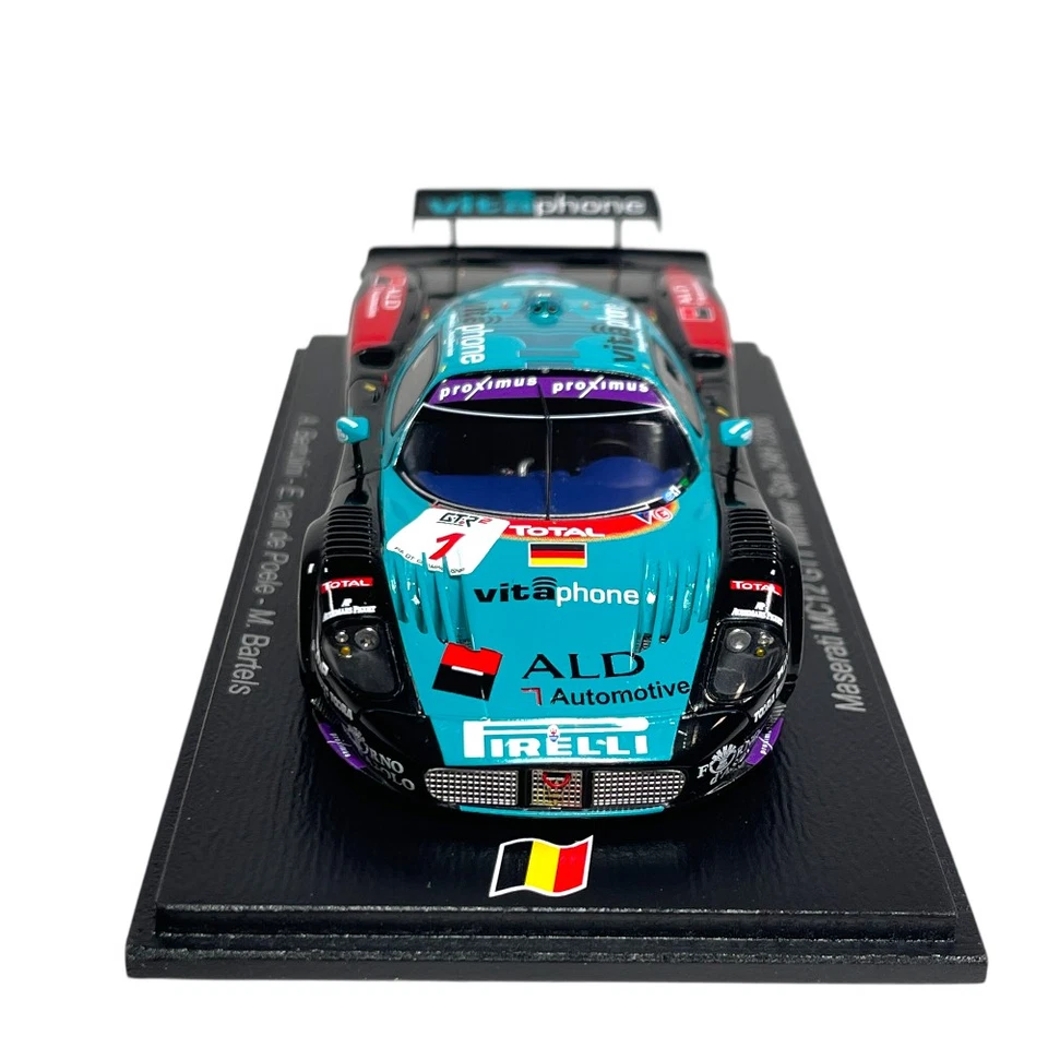 Modellino Auto Spark 1/43 Maserati MC12 GT1 #1 Winner 24h Spa 2006 - Immagine 2 di 4